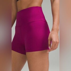Lululemon Align High-Rise Short 4" in Magenta Purple, Sz 4